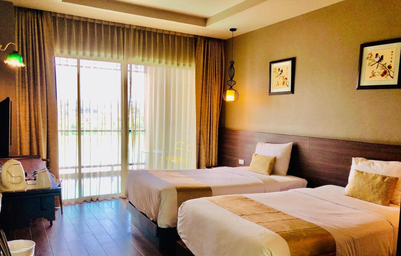 Chiangkhong Teak Garden Riverfront Onsen Hotel- Sha Extra Plus Wiang Chiang Khong Exterior foto