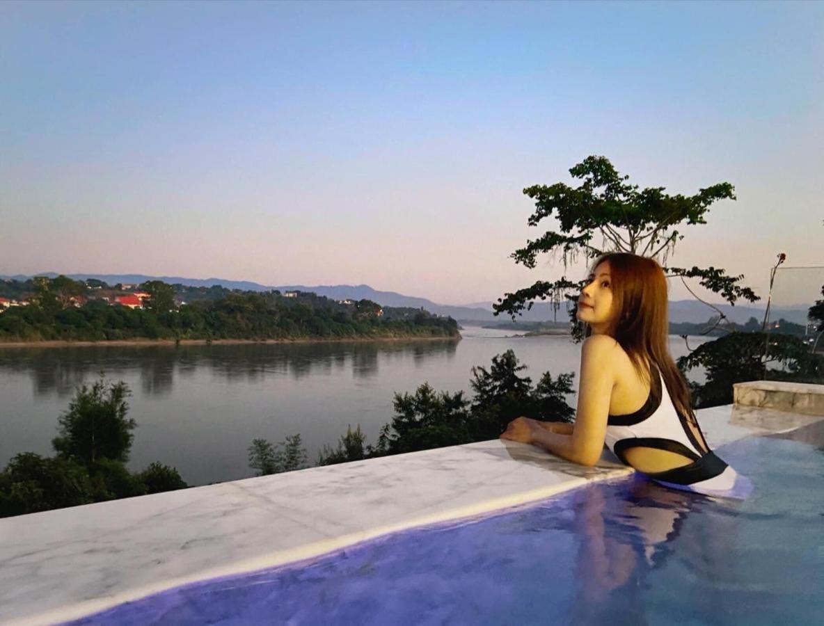 Chiangkhong Teak Garden Riverfront Onsen Hotel- Sha Extra Plus Wiang Chiang Khong Exterior foto