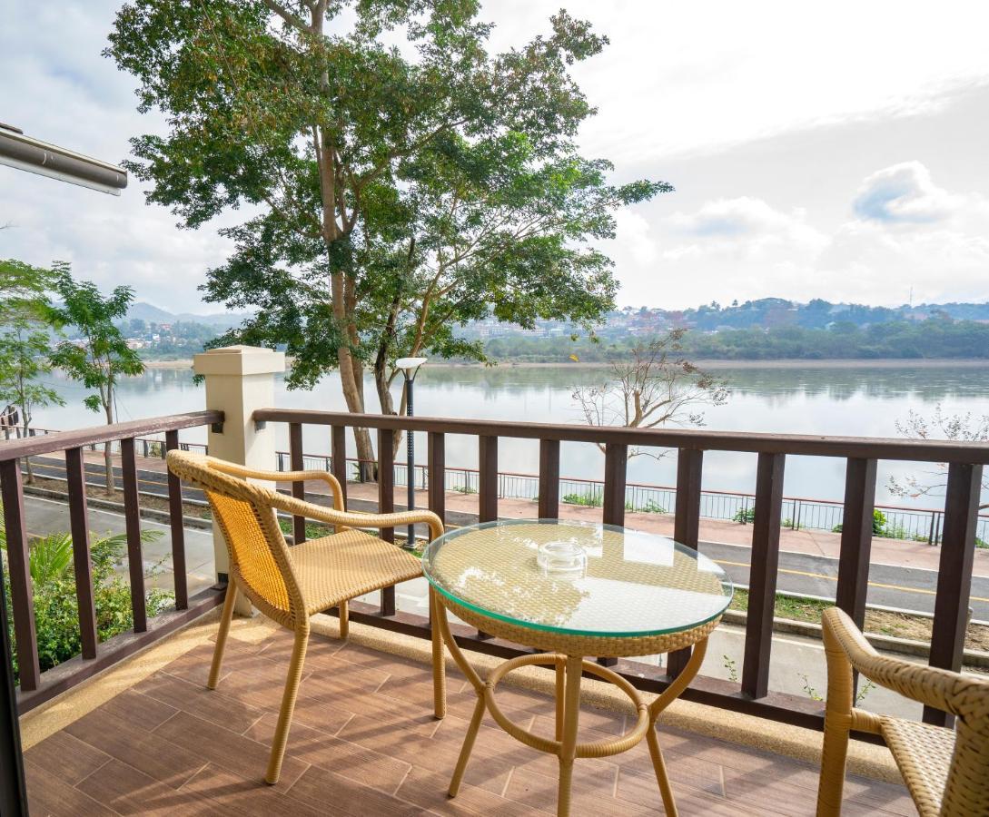 Chiangkhong Teak Garden Riverfront Onsen Hotel- Sha Extra Plus Wiang Chiang Khong Exterior foto