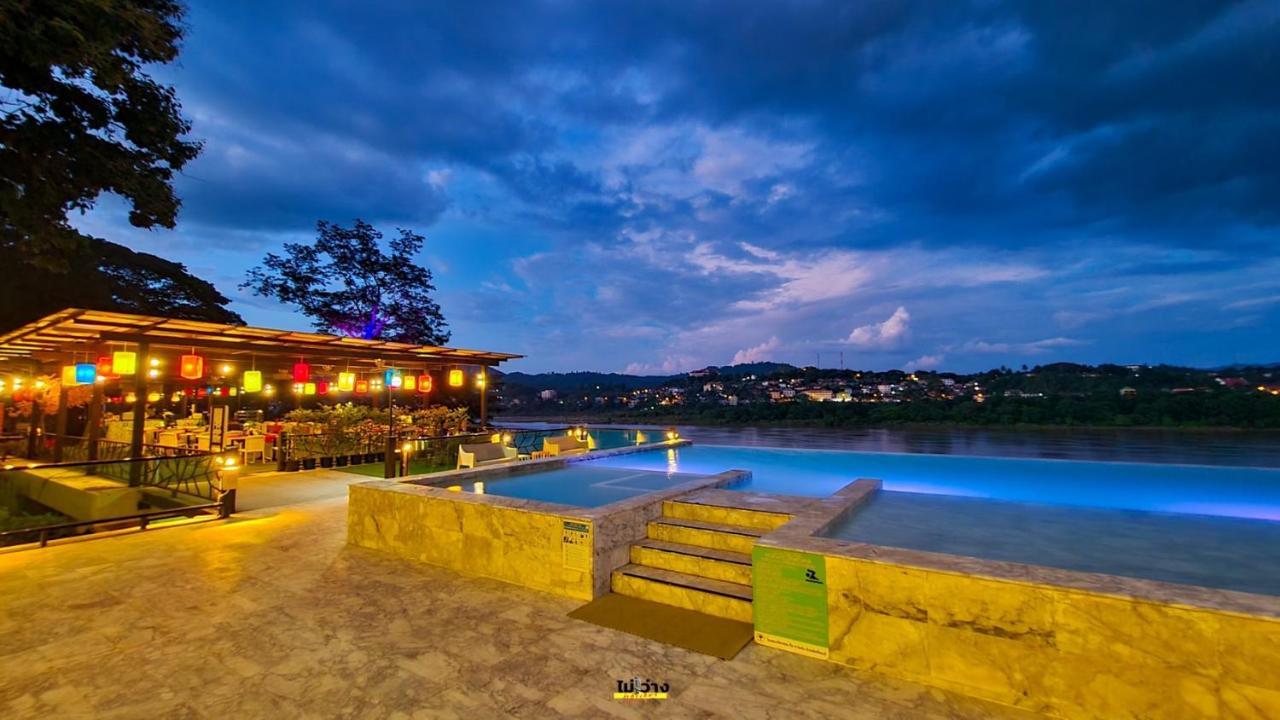 Chiangkhong Teak Garden Riverfront Onsen Hotel- Sha Extra Plus Wiang Chiang Khong Exterior foto