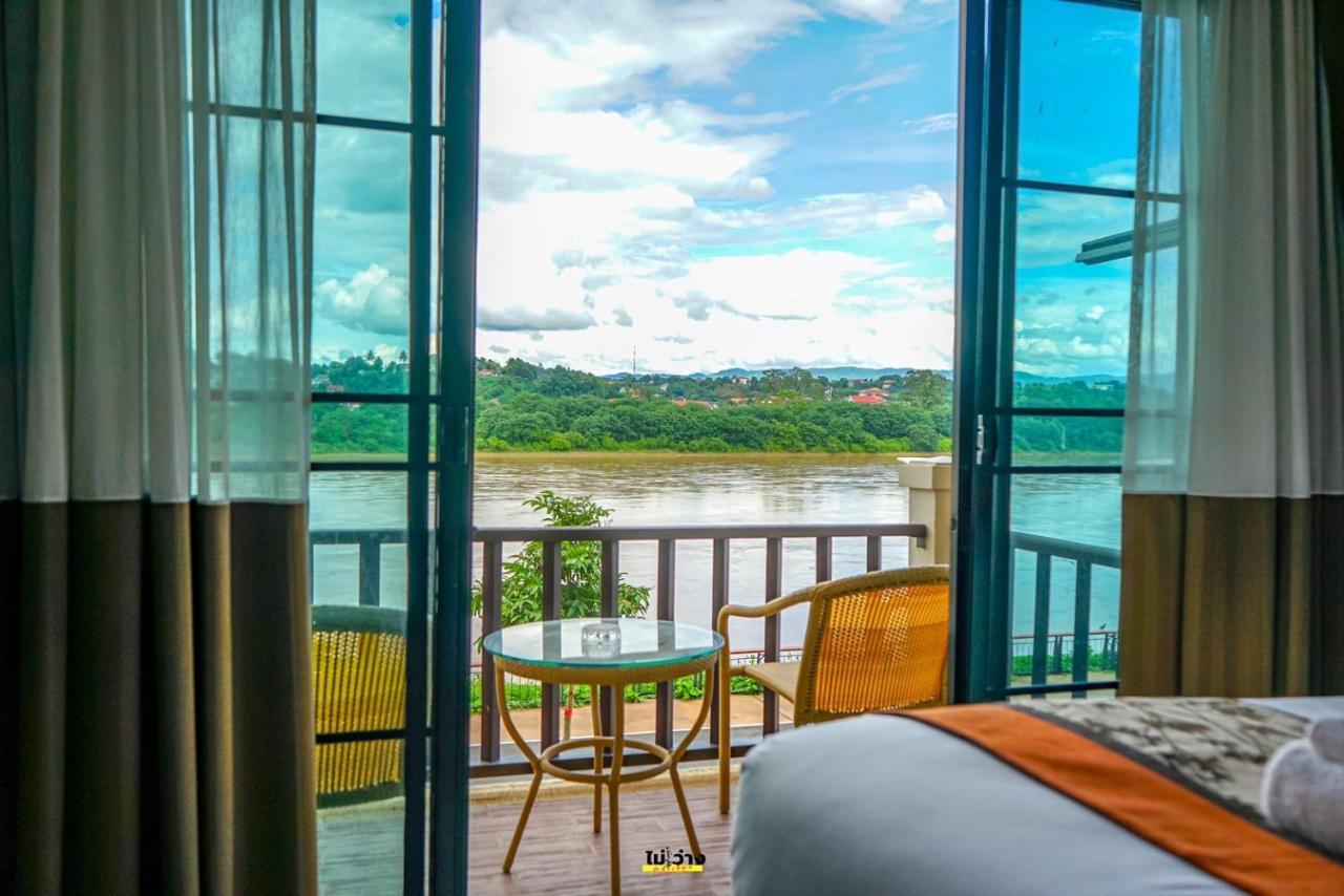 Chiangkhong Teak Garden Riverfront Onsen Hotel- Sha Extra Plus Wiang Chiang Khong Exterior foto